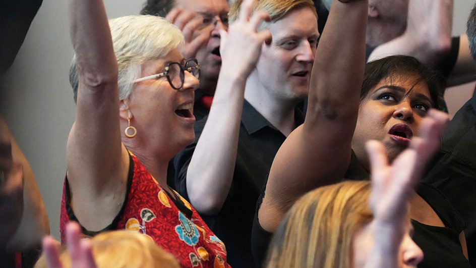 Ancoats Community Choir members