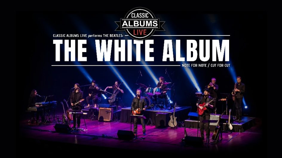 Beatles: The White Album. Band on stage